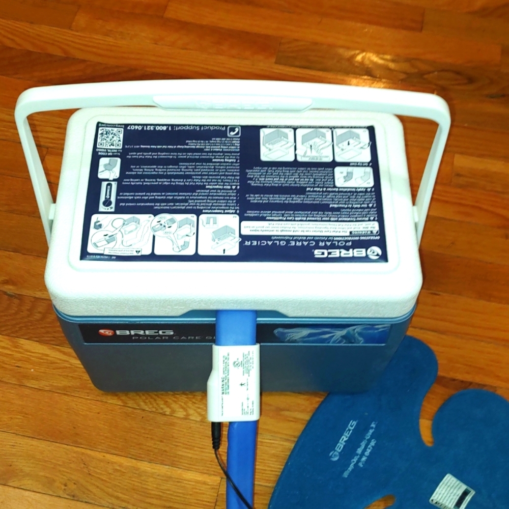 Breg Polar Care Glacier Cold Therapy System knee knee wrap